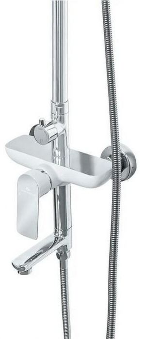 Душевая система Grocenberg GB7009WC Белая хром