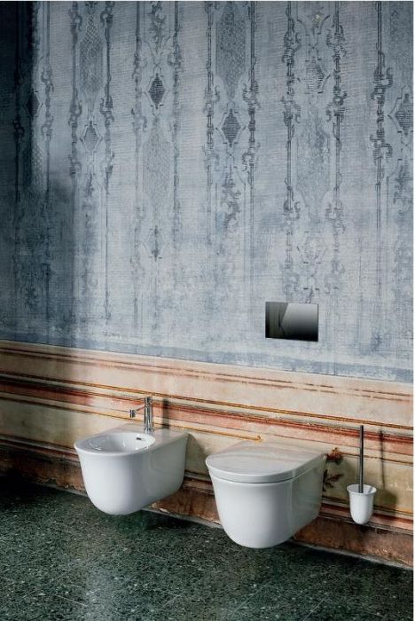 Унитаз Laufen New Classic 8.2085.1.000.000.1 подвесной без сиденья