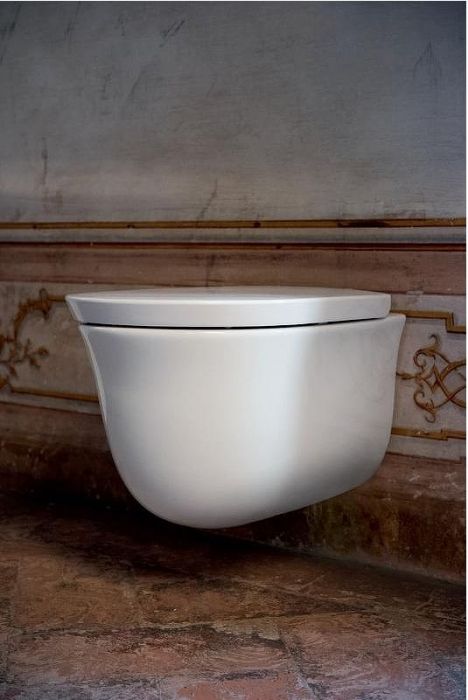 Унитаз Laufen New Classic 8.2085.1.000.000.1 подвесной без сиденья