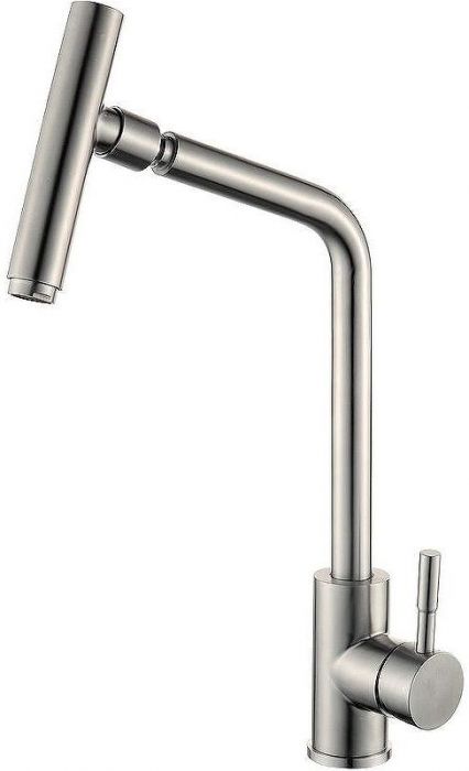 Смеситель для кухни ZorG Steel Hammer SH 5106 INOX Нержавеющая сталь