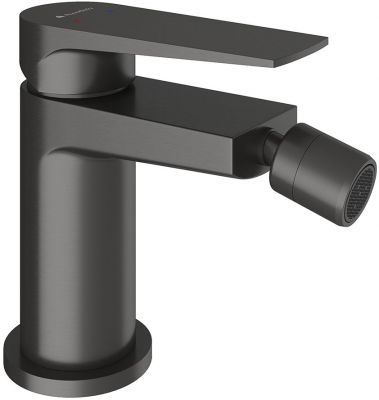 Смеситель для биде AQUEDUTO LINHA,  оружейная сталь (LIN0545)