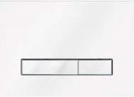 Клавиша смыва KK POL Vitrum Grande V1 SPP/105/0/K Белая глянцевая Хром