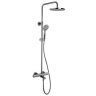 Душевая система Fima Carlo Frattini Shower column F3154/RP259CR с термостатом цвет Хром Душевая система Fima Carlo Frattini Shower column F3154/RP259CR с термостатом цвет Хром