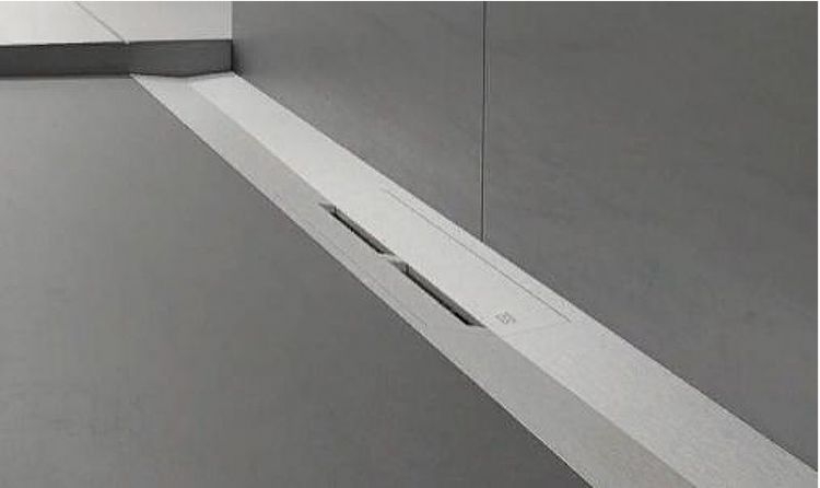 Душевой лоток Tece Drainprofile 80 670803 с решеткой PVD Brushed Red Gold