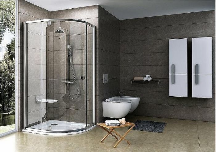 Душевой уголок Ravak Pivot PSKK3 100x100 376AAU00Z1 профиль Сатин стекло Transparent