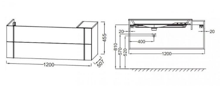 Тумба под раковину 120 см Jacob Delafon Nouvelle Vague EB3033-NR2 коричневая кожа Тумба под раковину 120 см Jacob Delafon Nouvelle Vague EB3033-NR2 коричневая кожа
