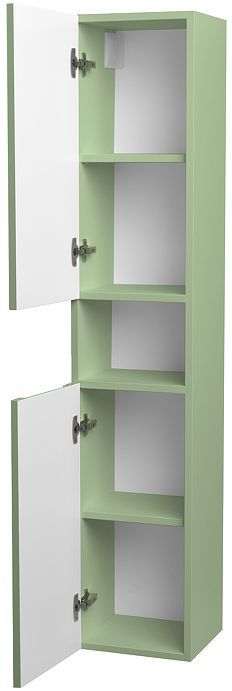 Шкаф пенал ЗОВ Дион 30 DPF подвесной цвет Фисташковый