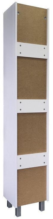 Шкаф пенал Comforty Лима 35 00-00019243 цвет Белый матовый