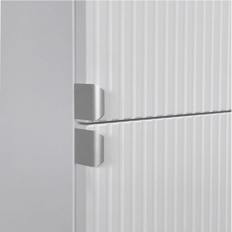 Шкаф пенал Comforty Лима 35 00-00019243 цвет Белый матовый