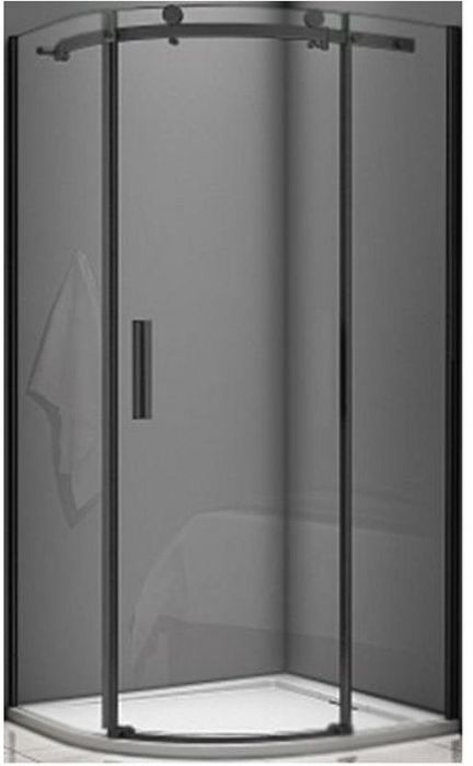 Душевой уголок Good Door Galaxy R-90-C-B 90x90 профиль Черный стекло прозрачное
