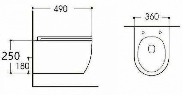 Унитаз Aquanet Smart W Tornado 332172 подвесной с сиденьем Микролифт