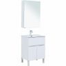 Комплект мебели для ванной Aquanet Алвита New 60 274529 Белый матовый Комплект мебели для ванной Aquanet Алвита New 60 274529 Белый матовый