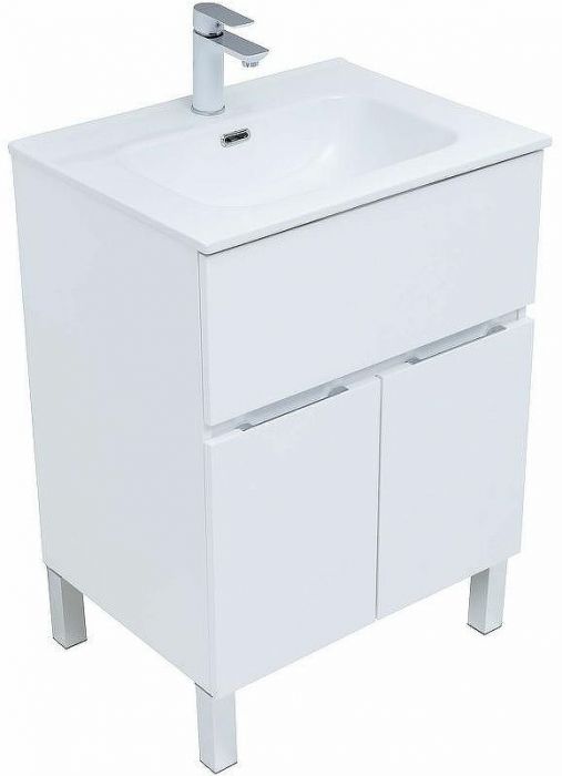 Комплект мебели для ванной Aquanet Алвита New 60 274529 Белый матовый