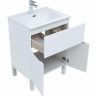 Комплект мебели для ванной Aquanet Алвита New 60 274529 Белый матовый Комплект мебели для ванной Aquanet Алвита New 60 274529 Белый матовый