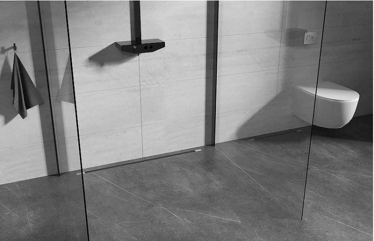 Душевой лоток Bettoserb Advanced Slim 75 13600034 с решеткой Нержавеющая сталь