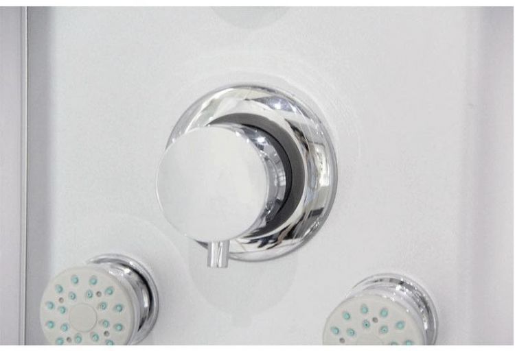 Душевая кабина Orans 90x90 86150s0 с баней профиль Белый задние стенки Белые