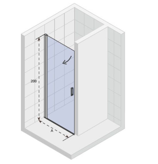 Душевая дверь RIHO Novik Z101