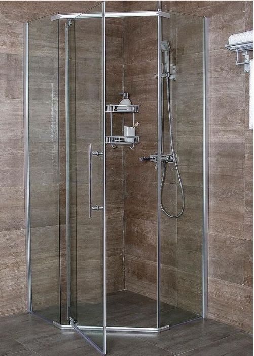 Душевой уголок Erlit Comfort 100х100 ER10110V-C1 профиль Хром стекло прозрачное