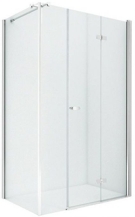 Душевой уголок New Trendy New Soleo Chrome 110x80 R K-0383 профиль Хром стекло прозрачное