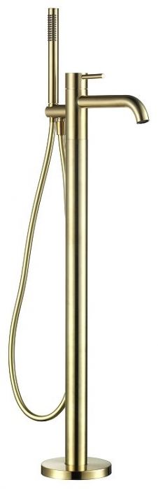 Смеситель для ванны AQUAme Siena AQM6218BG цвет Золото шлифованное