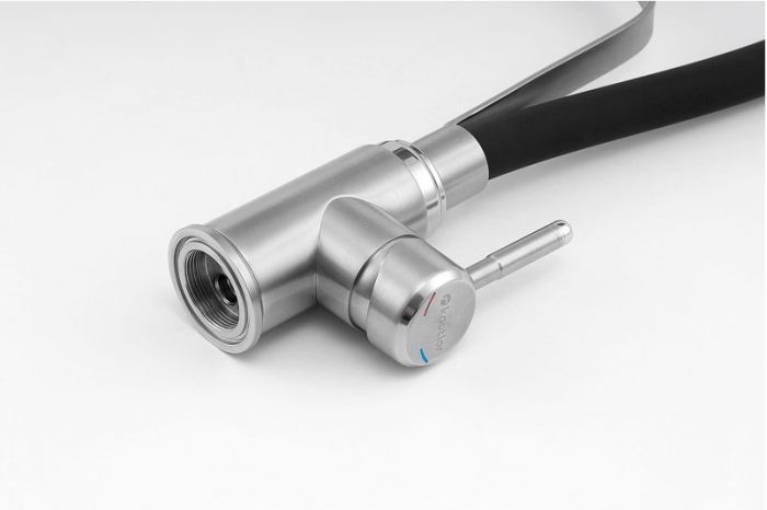 Смеситель для кухни Knotlor Streamline SS-07 цвет Матовая сталь