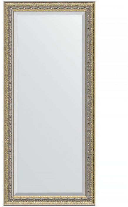 Зеркало Evoform Exclusive 165х75 BY 1304 с фацетом в багетной раме - Сусальное золото 80