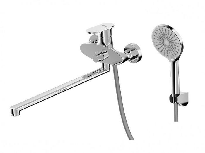 Смеситель для ванны AWP Narbus S0251C универсальный цвет Хром