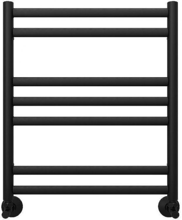 Водяной полотенцесушитель Aquatek Оберон П7 500x600 AQ RO0760BL Черный муар