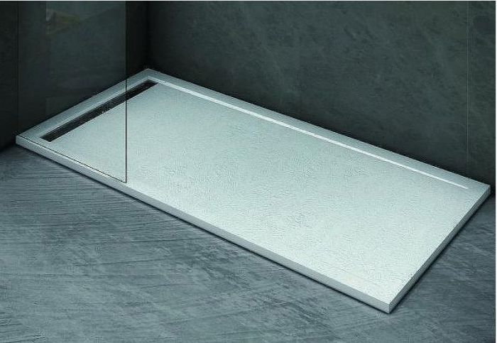 Душевой поддон из искусственного камня Cezares Tray AS 120x90 TRAY-AS-AH-120/90-30-W Белый