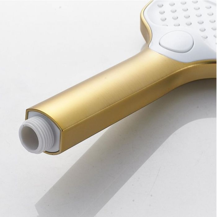 Смеситель для ванны Shevanik S4102G цвет Золотой сатин