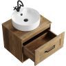 Тумба под раковину Aqwella Craft 60 CRF0106DB подвесная Дуб балтийский