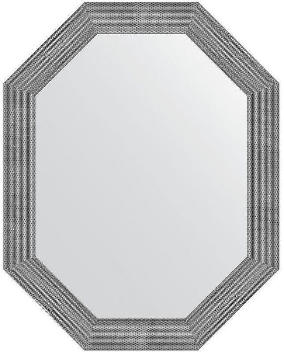 Зеркало Evoform Polygon 96х76 BY 7292 в багетной раме - Серебряная кольчуга 88