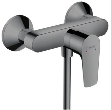 Hansgrohe Talis E Смеситель для душа, настенный, цвет: шлифованный черный хром