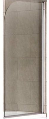 Шторка на ванну Good Door Screen H-80-C-CH 80 профиль Хром стекло прозрачное