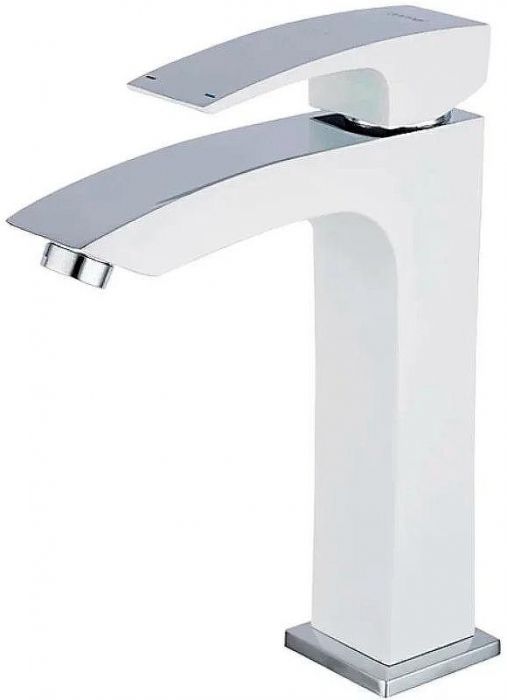 Смеситель для раковины Gappo G07 G1007-78 Белый Хром
