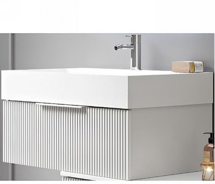 Тумба под раковину Cezares Premium 70 55436 подвесная Bianco opaco