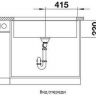 Кухонная мойка Blanco Subline 800-U 523148 Серый беж