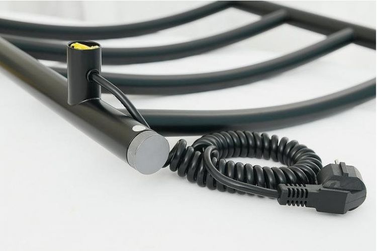 Электрический полотенцесушитель Сунержа Галант 4.0 500x500 R 31-0831-5050 Черный матовый