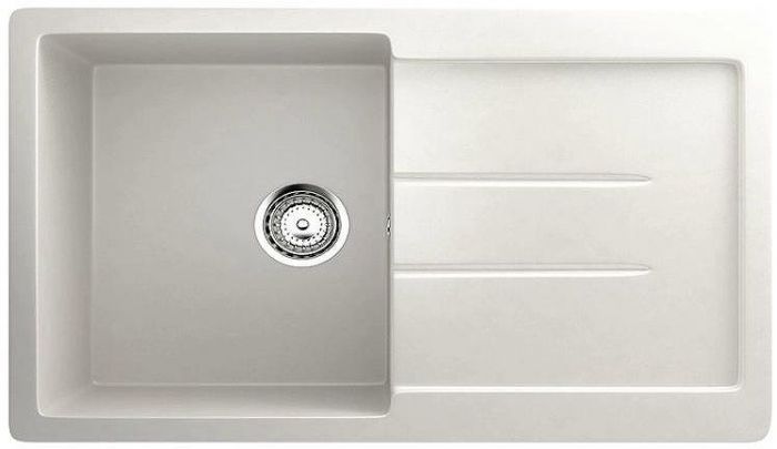 Кухонная мойка Ulgran Classic U-507-341 Ультра-белая