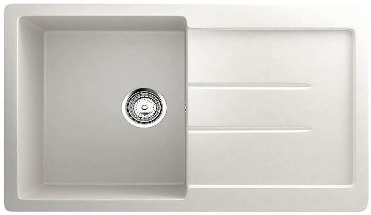 Кухонная мойка Ulgran Classic U-507-341 Ультра-белая Кухонная мойка Ulgran Classic U-507-341 Ультра-белая