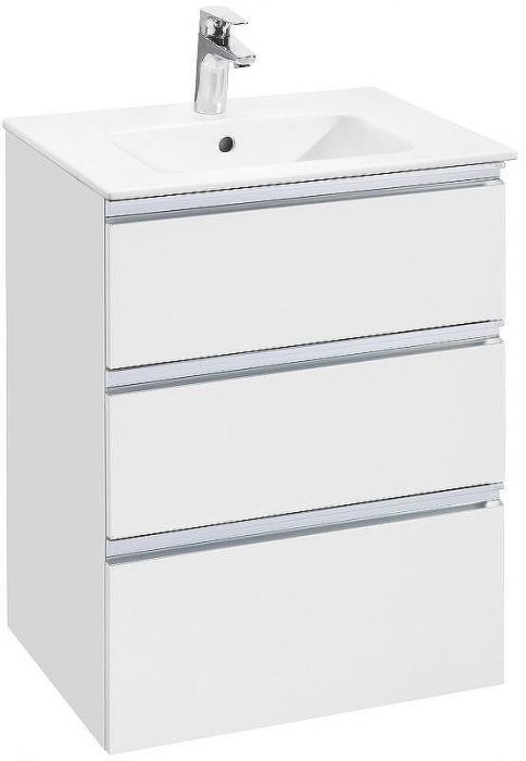 Тумба под раковину Roca The Gap 60 A857404806 подвесная Белый глянец
