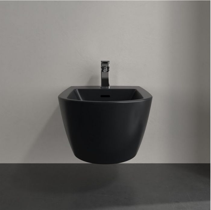 Биде Villeroy&Boch Antao 541100R7 подвесное цвет Pure Black