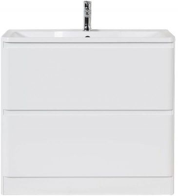 Тумба под раковину BelBagno 100 ALBANO-1000-2C-PIA-BL Bianco Lucido