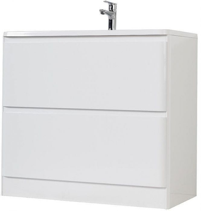 Тумба под раковину BelBagno 100 ALBANO-1000-2C-PIA-BL Bianco Lucido