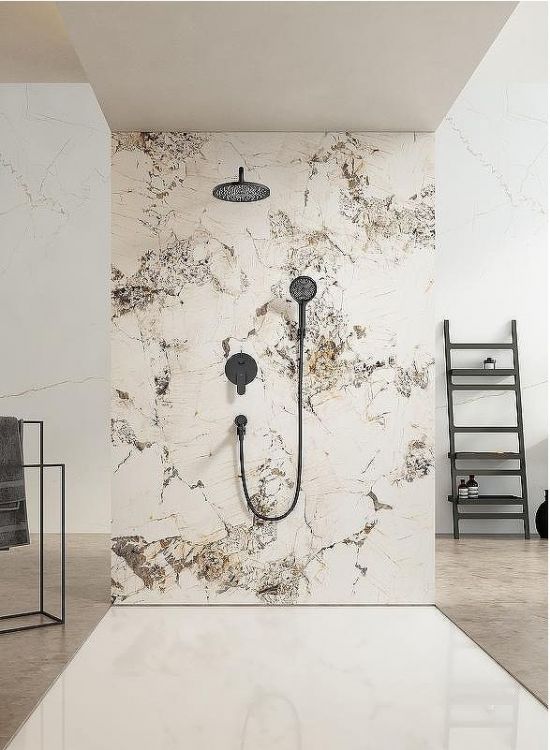 Душевая система Splenka S222.27.06 Черная матовая