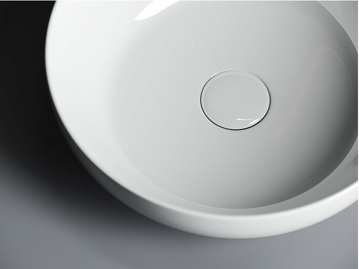 Умывальник CERAMICANOVA Element чаша накладная круглая 380 мм CN6020