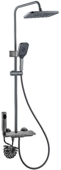 Душевая система Royce Abby RCS-110304GR Оружейная сталь