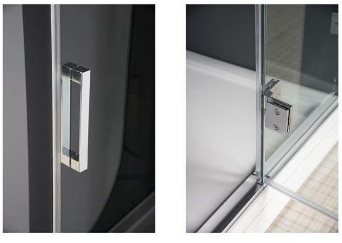 Душевая дверь Aquanet Beta NWD6221 100 R 185948 профиль Хром стекло прозрачное