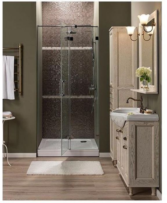 Душевая дверь Aquanet Beta NWD6221 100 R 185948 профиль Хром стекло прозрачное