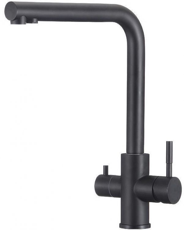 Смеситель для кухни Olive's Balear 13450BLB Черный матовый